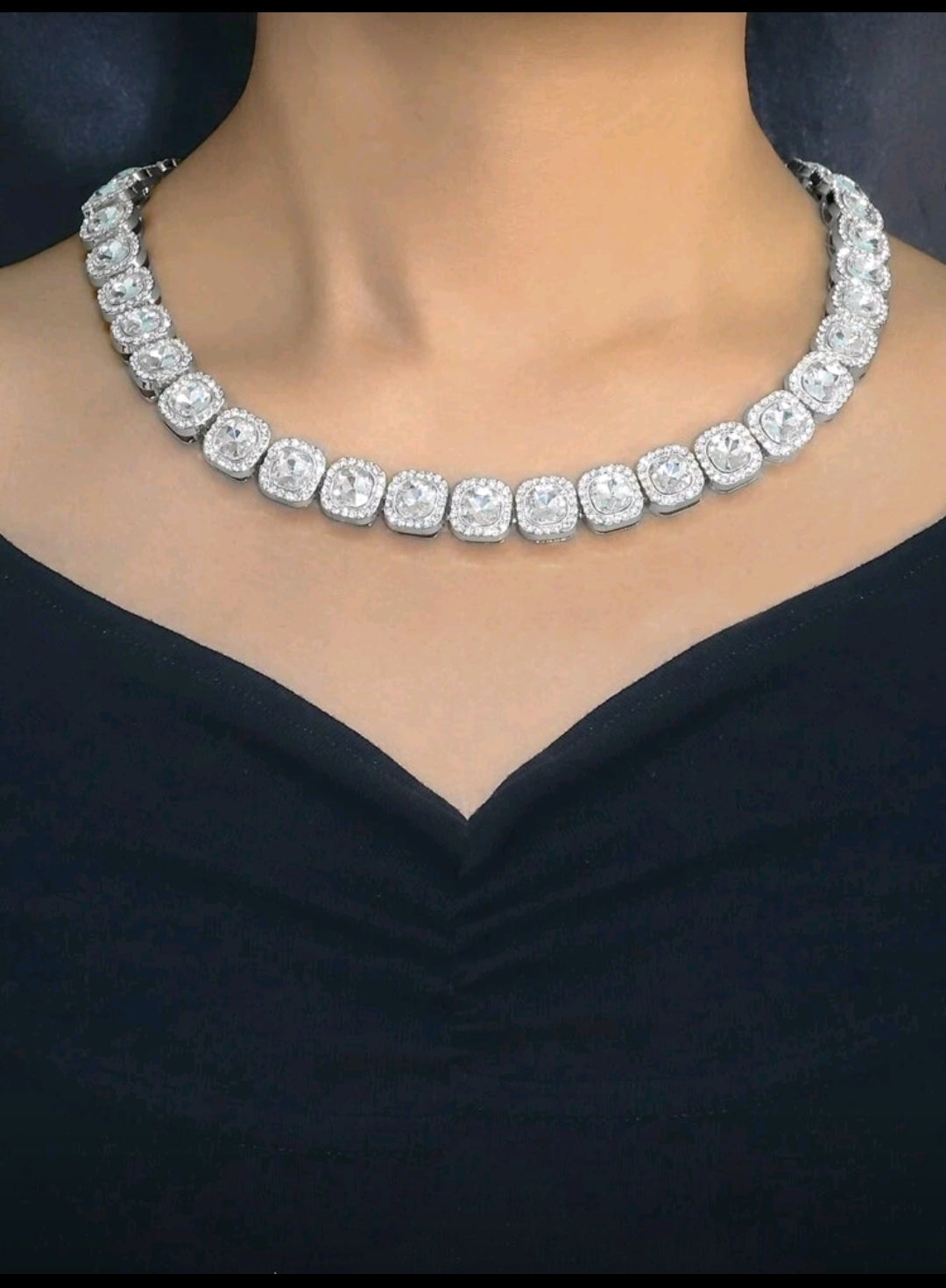 Silver necklace