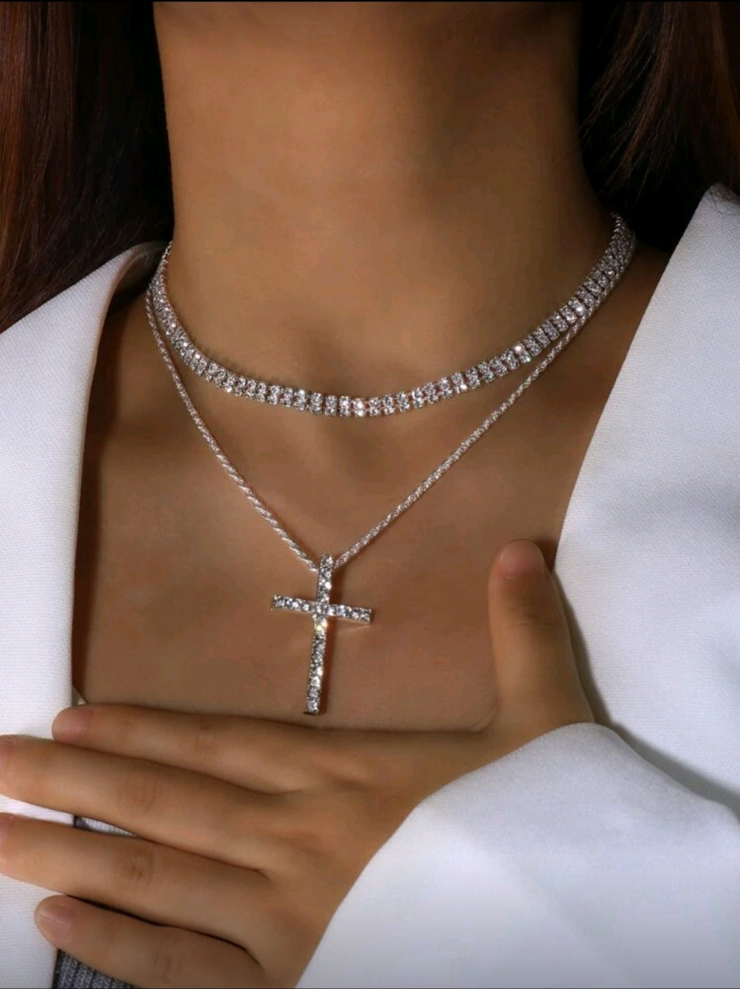 Cross Copper Necklaces Jewelry