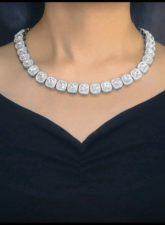 Silver necklace
